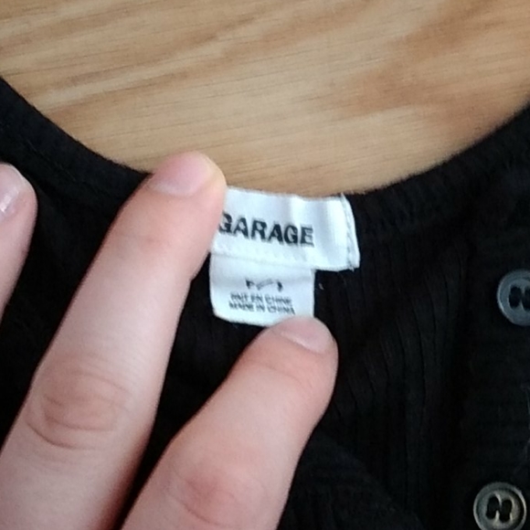 Garage Henley bodysuit - Picture 2 of 3